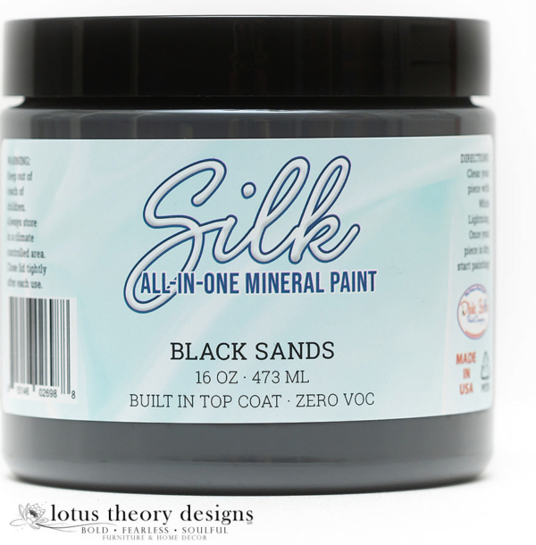 Silk All In One Black Sands (grafitová farba na nábytok)
