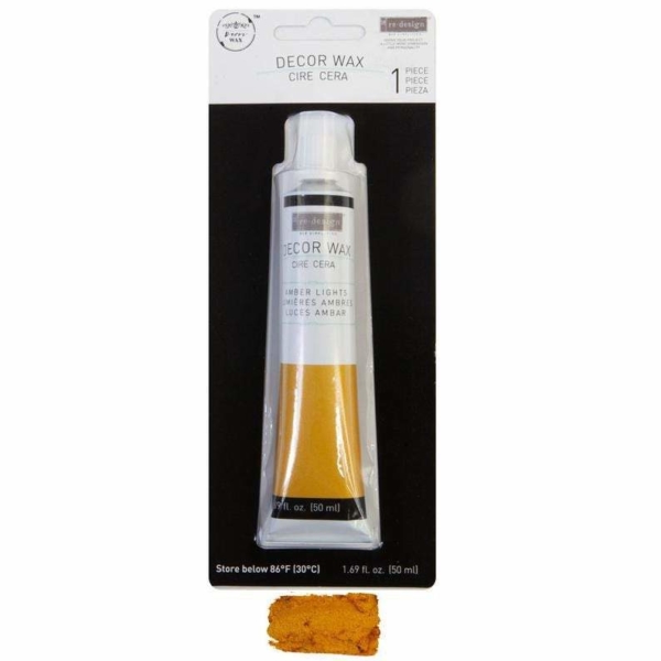Metalický  vosk Amber lights 50ml (zlatý metalický vosk)
