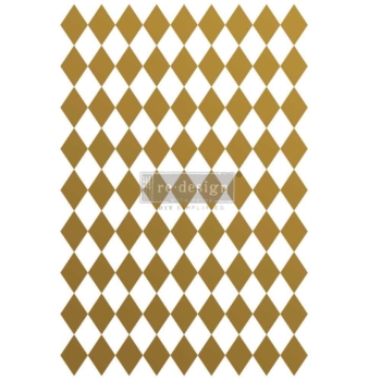 Transfér na nábytok Gold Harlequin