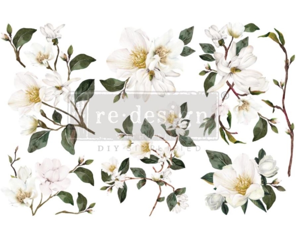 Transfér na nábytok White Magnolia