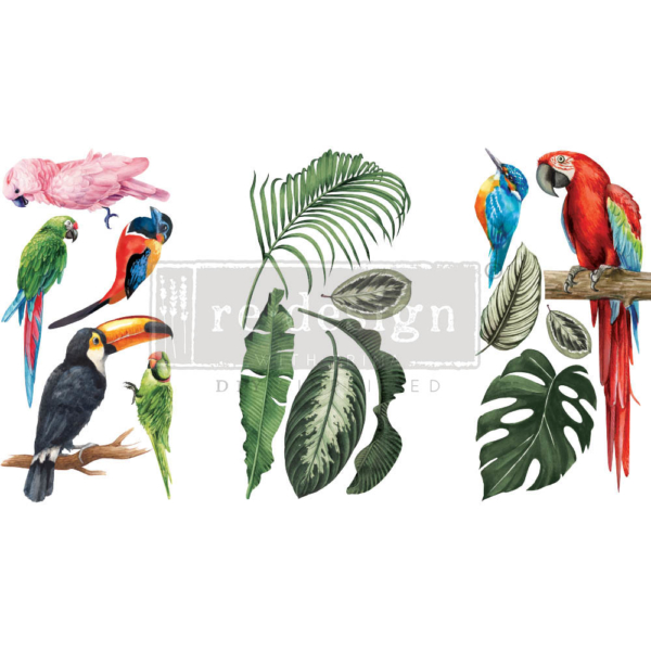 Transfér na nábytok Tropical Birds