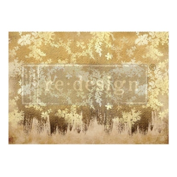 Papier na dekupáž Gilded Lace