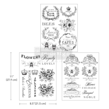 Transfér na nábytok French Labels