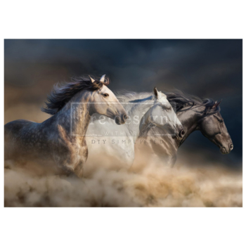 Papier na dekupáž Wild Hearts Run Free