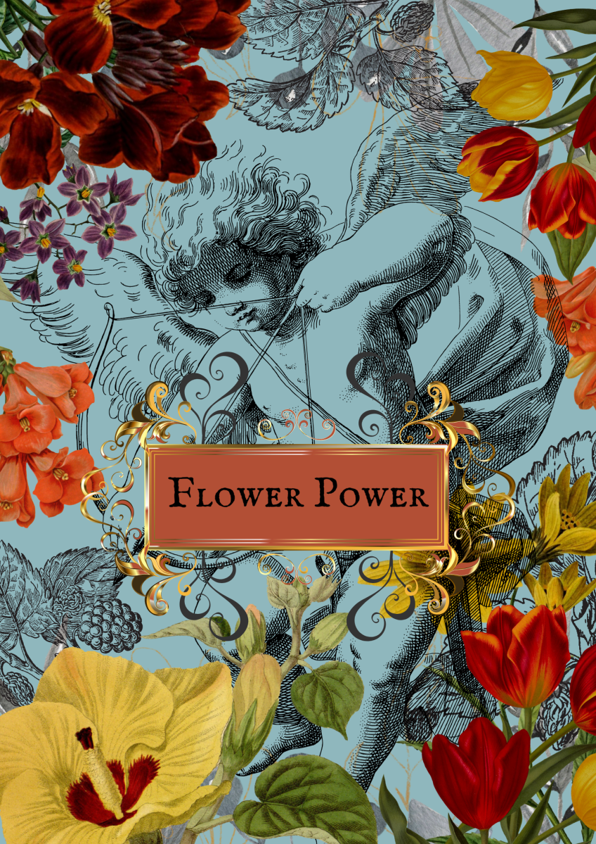 Set papierov na dekupáž Flower Power(3ks) – Obrázok 3