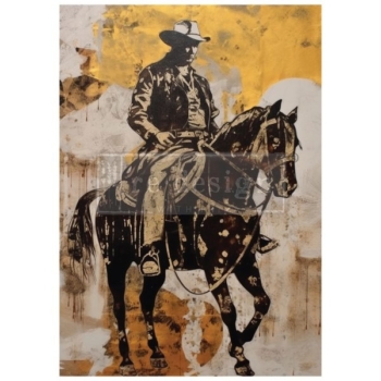 Papier na dekupáž Cowboy Cavalry