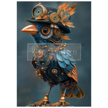 Papier na dekupáž Azure Aviator