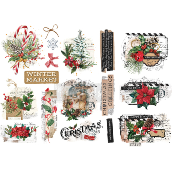 Transfér na nábytok Xmas Tag