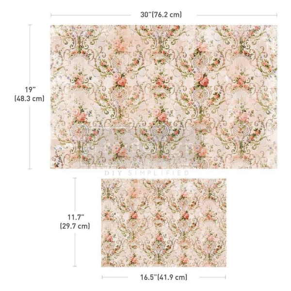Papier na dekupáž Blushing Bloom