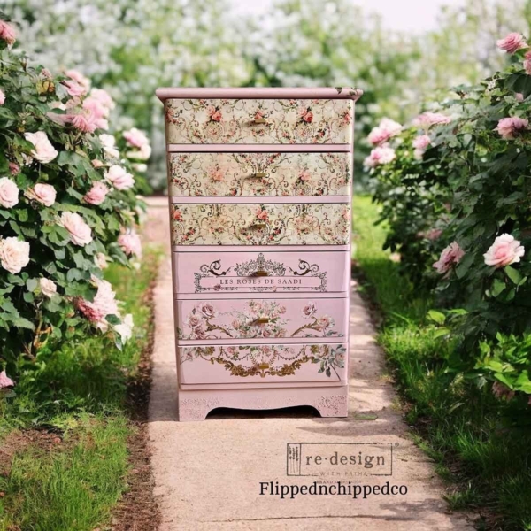 Papier na dekupáž Blushing Bloom - Image 2