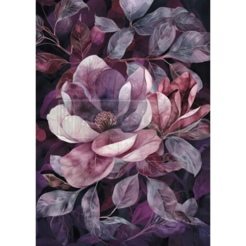 Papier na dekupáž Violet Bloom