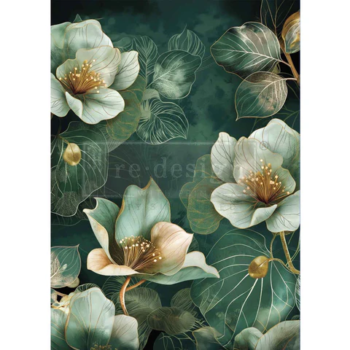 Papier na dekupáž Emerald Elegance