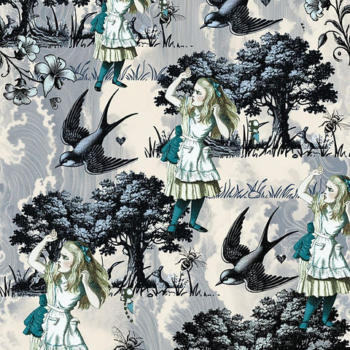 Set papierov na dekupáž Wonderland Toile (3ks)