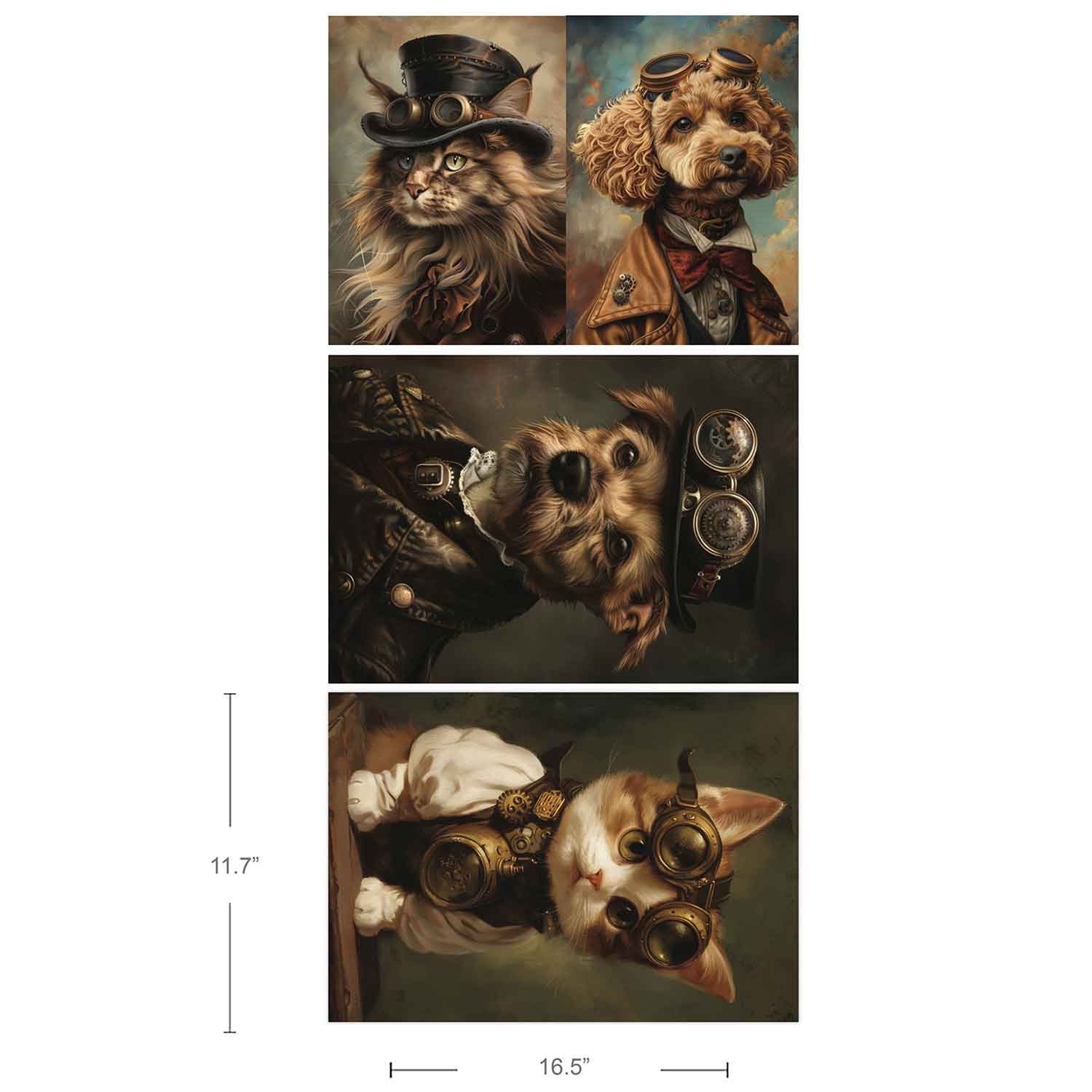 Papier na dekupáž Favorite Pets