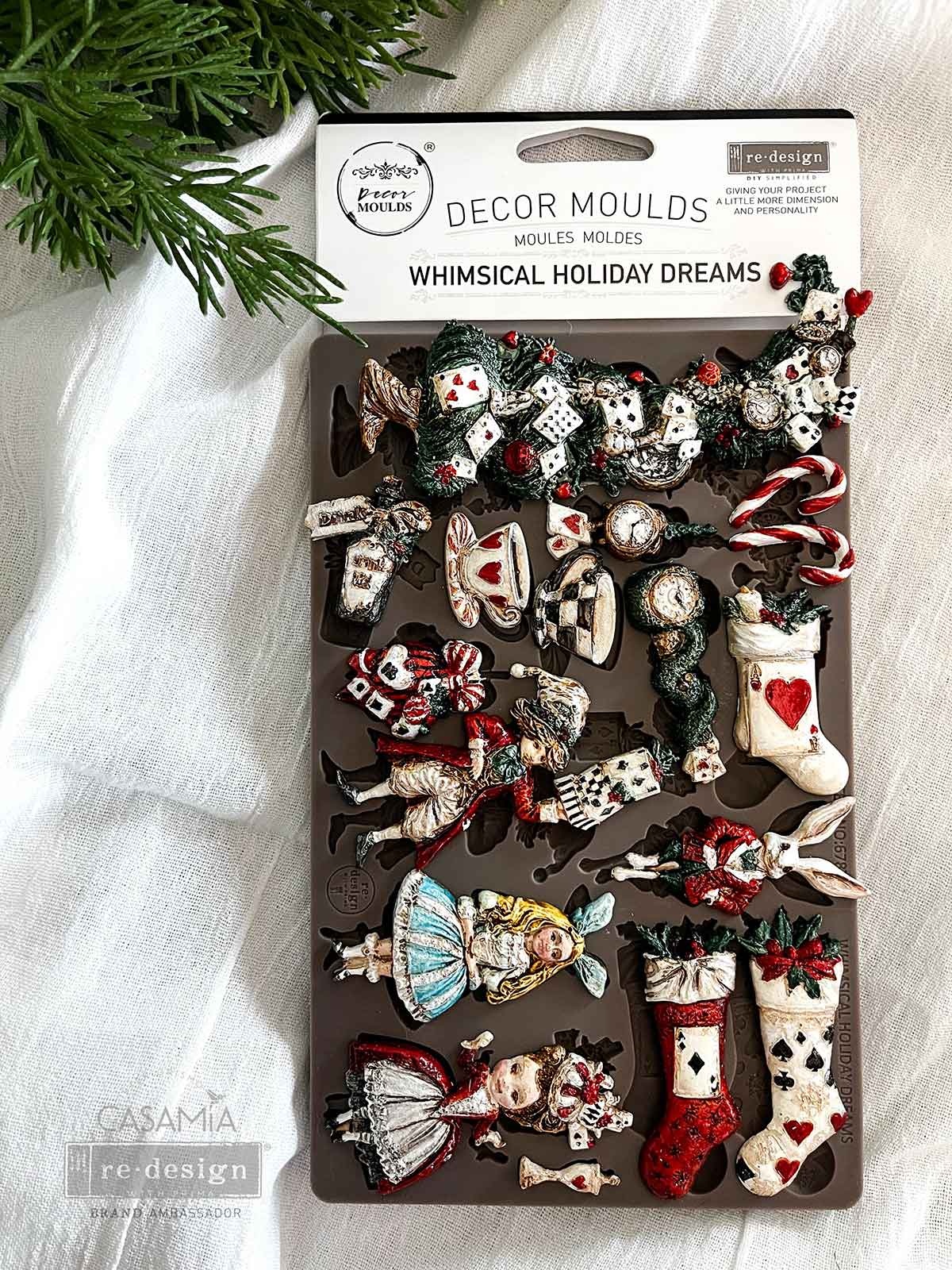 Silikónová forma Whimsical Holiday Dreams – Obrázok 2