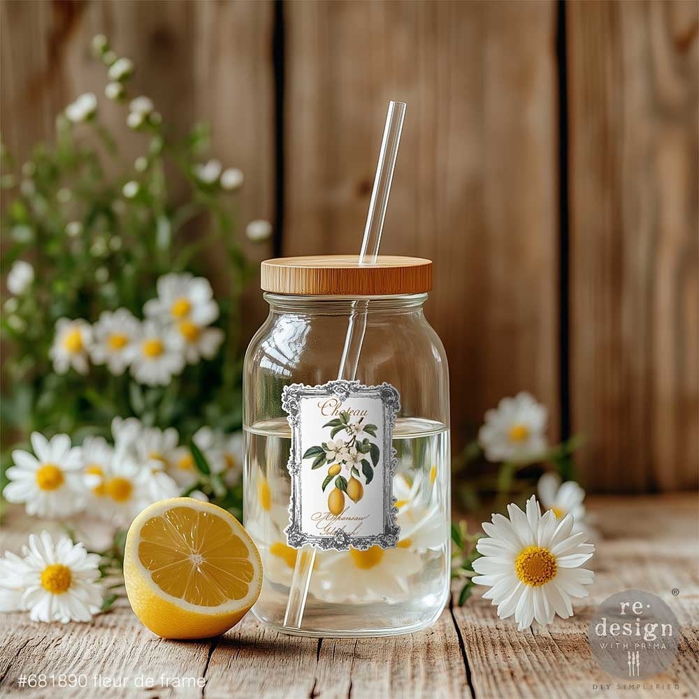 Transfér na nábytok LUXE Fleur de Frame – Obrázok 3