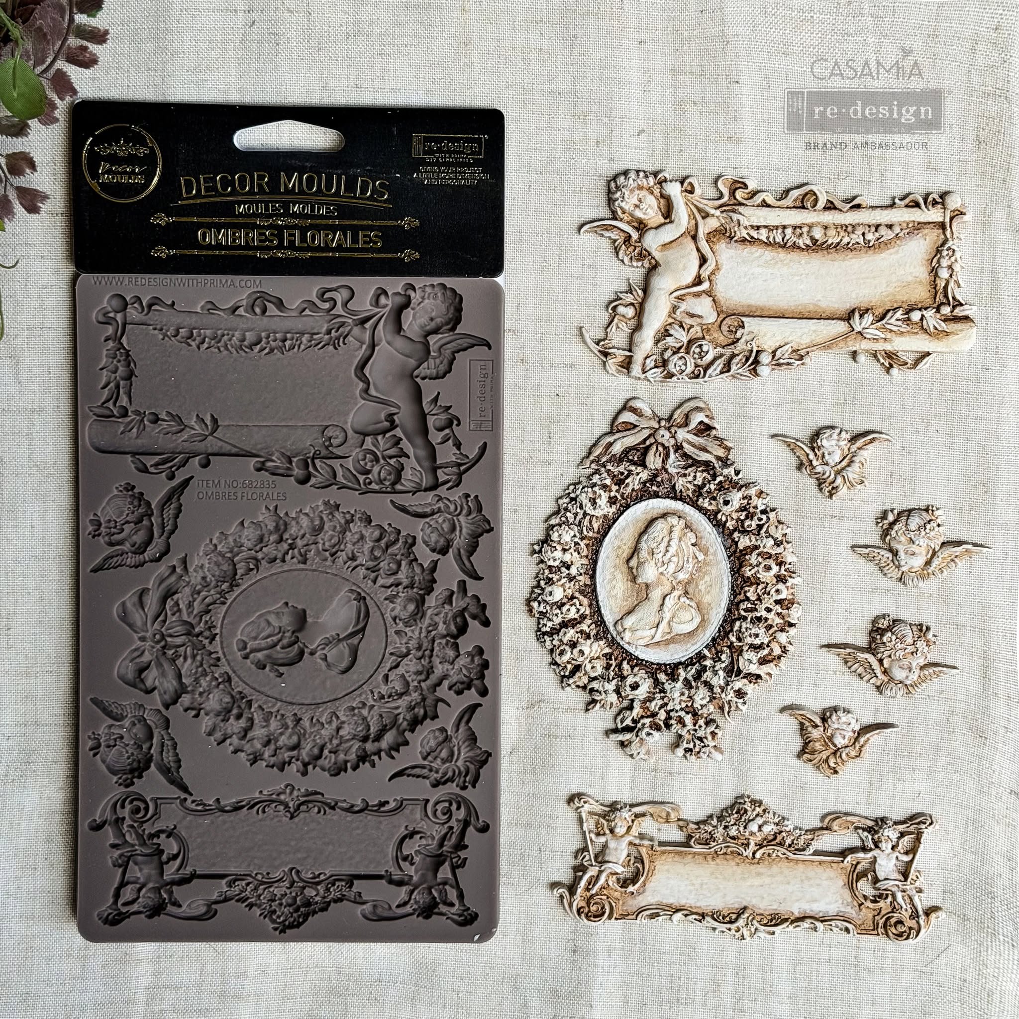 Silikónová forma Ombres Florales – Obrázok 2