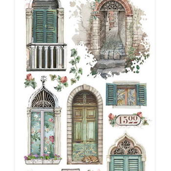 Transfér na nábytok Doors and Windows - Venice City of Art