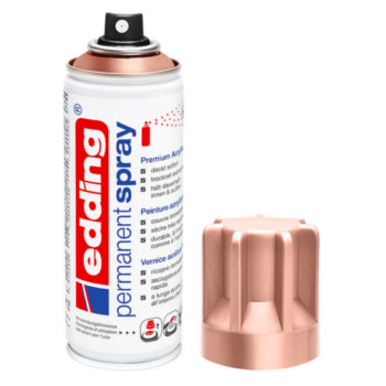 Metalický sprej Rose Gold matný