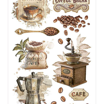 Transfér na nábytok Vintage Coffee Moments - Coffee and Chocolate