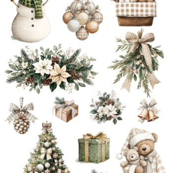 Transfér na nábytok Cozy Christmas